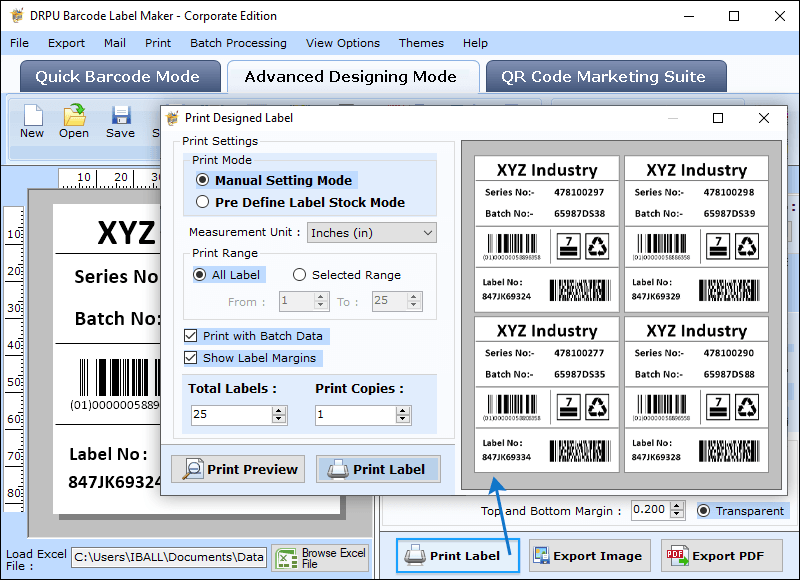 Barcode Maker Software - Corporate Edition