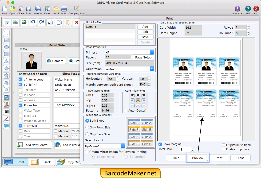 Print Settings Print Settings