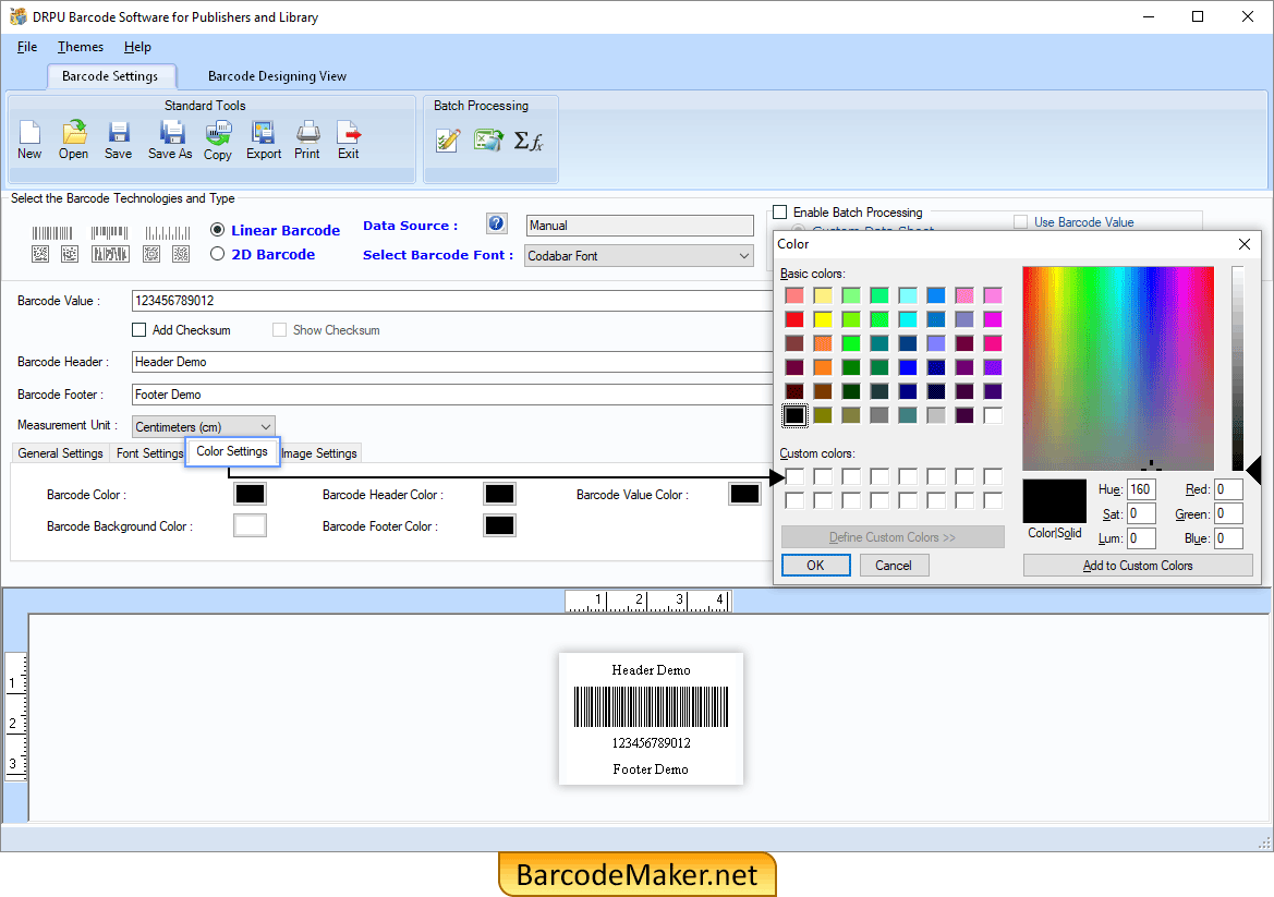 Barcode Maker Software for Publishers