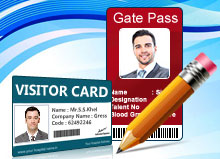 Visitors Gate Pass ID Maker