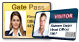 Visitors Gate Pass ID Cards Maker Software