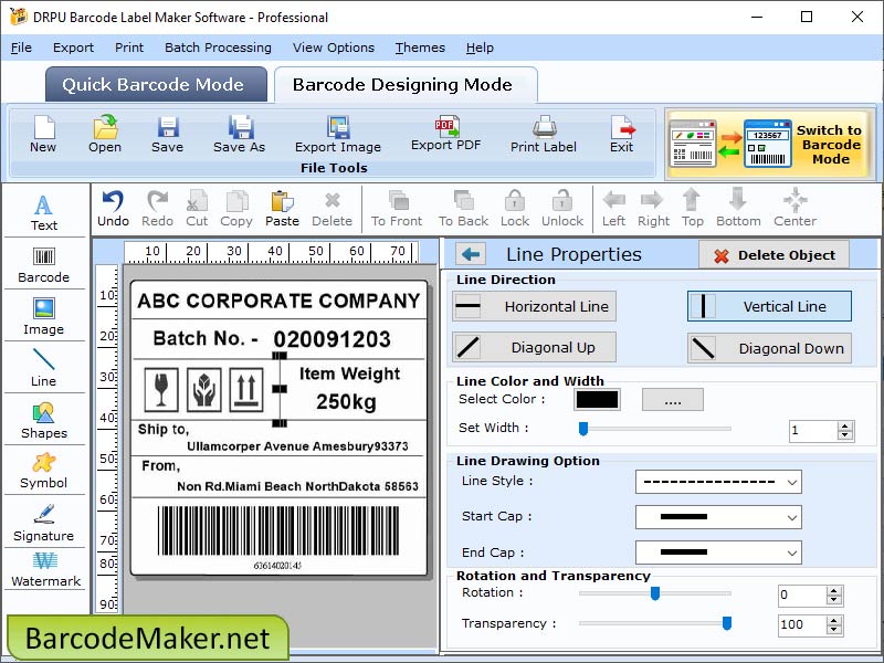 Barcode Creator for Professional Windows 11 download